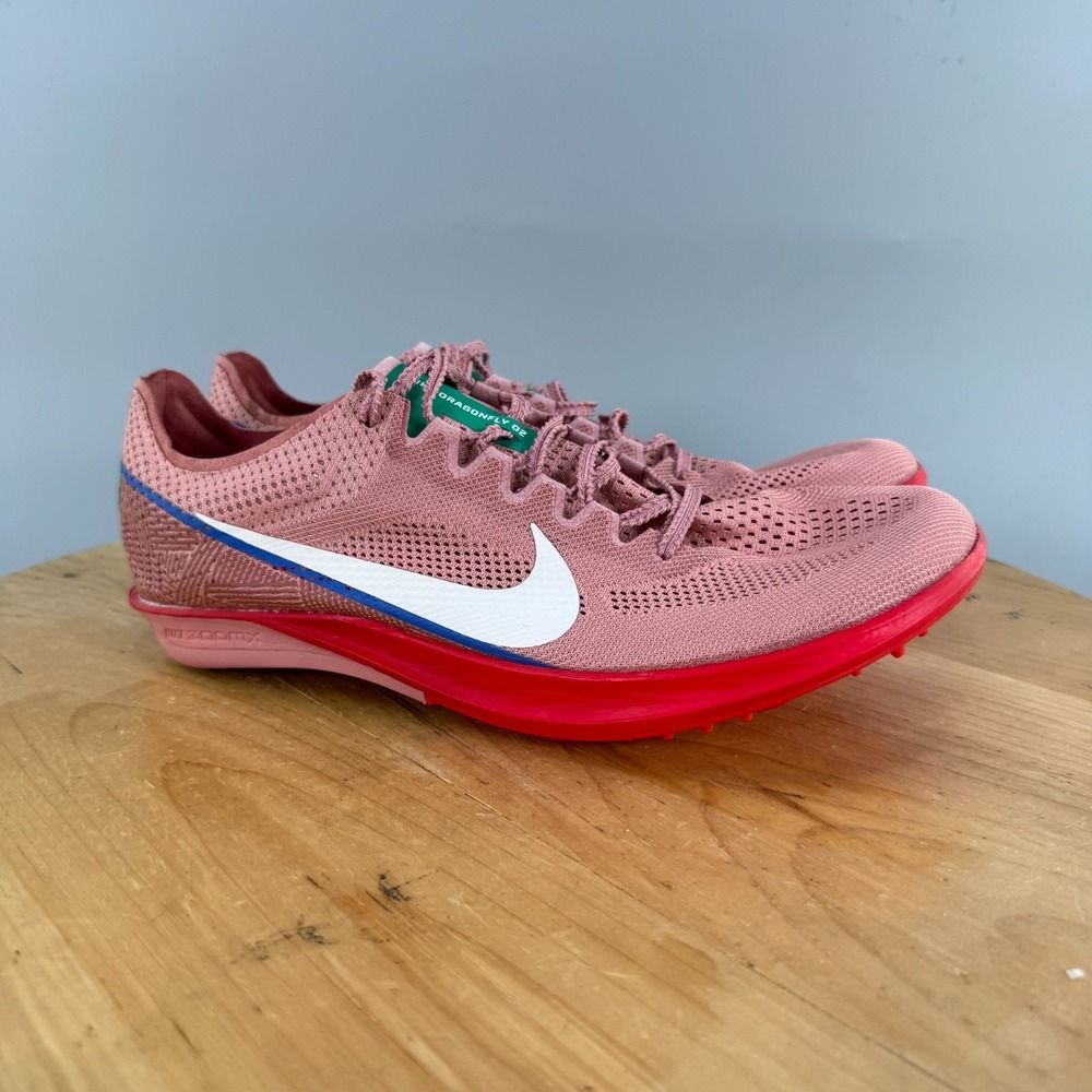 Mens 5 / Womens 6.5 - Nike ZoomX Dragonfly 2 Track Shoes Red Stardust Spikes NEW